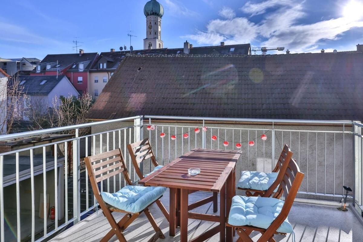 Arbio I Cozy Apartments Augsburg-Lechhausen Exteriör bild